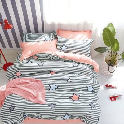 Komplet Pościeli Satyna Bawełniana 160x200