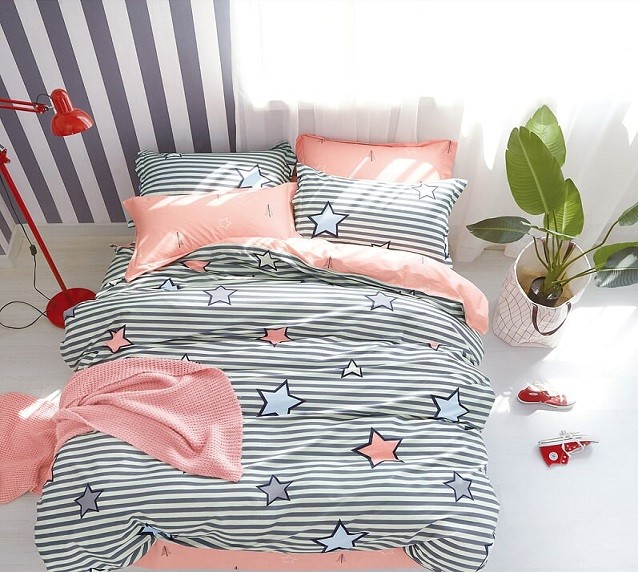 Komplet Pościeli Satyna Bawełniana 160x200