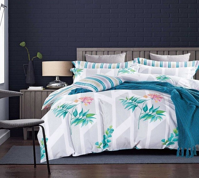 Komplet Pościeli Satyna Bawełniana 160x200