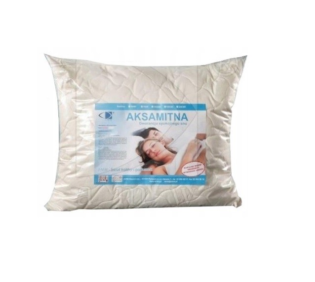 Poduszka Aksamitna Antyalergiczna AMW