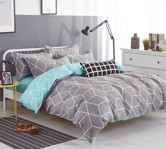 Komplet Pościeli Satyna Bawełniana