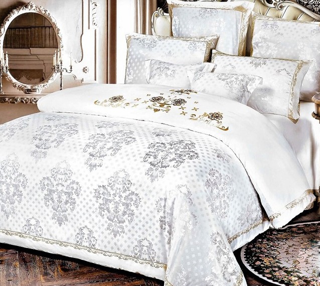 Komplet Pościeli Premium 200x220 Satyna Bawełniana