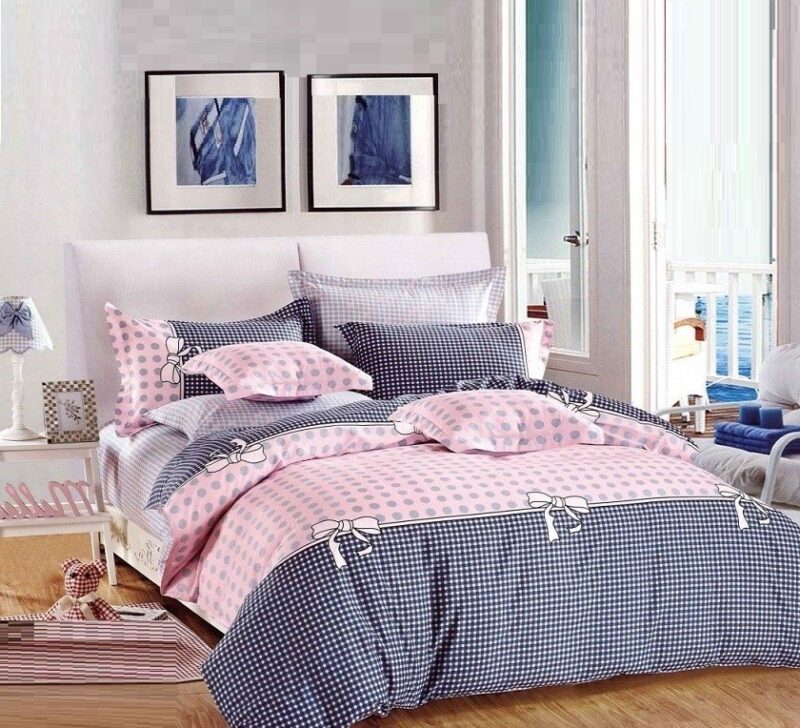 Komplet Pościeli Satyna Bawełniana