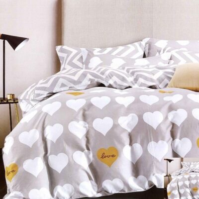 Komplet Pościeli Satyna Bawełniana