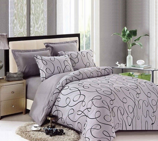 Komplet Pościeli Satyna Bawełniana