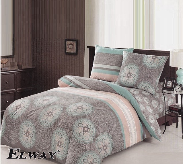 Komplet Pościeli Satyna Bawełniana