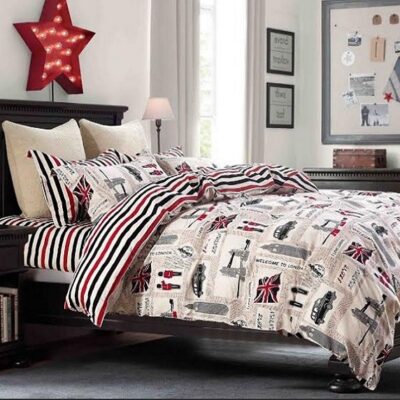 Komplet Pościeli Satyna Bawełniana