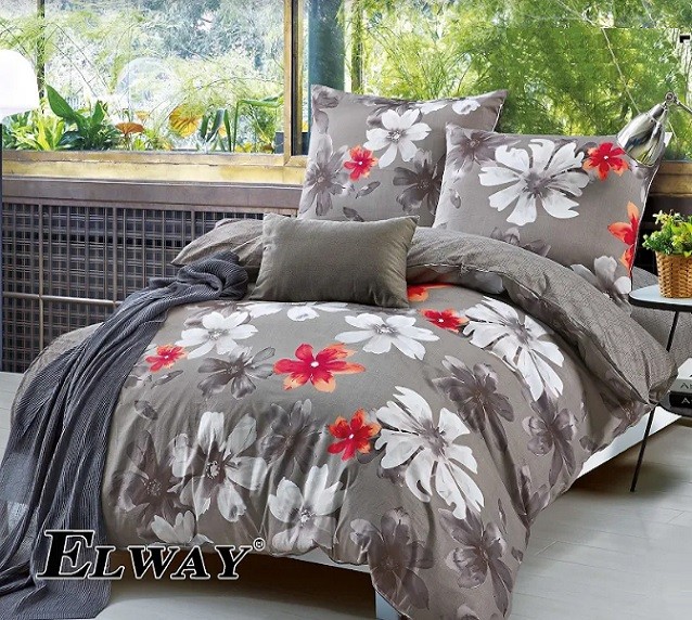 Komplet Pościeli Satyna Bawełniana