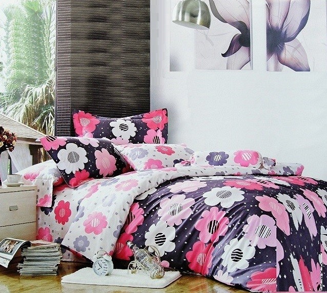 Komplet Pościeli Satyna Bawełniana