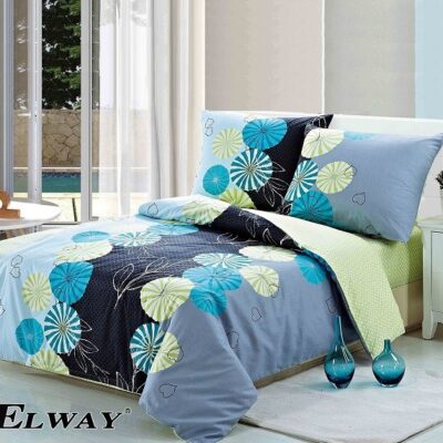 Komplet Pościeli Satyna Bawełniana 160x200