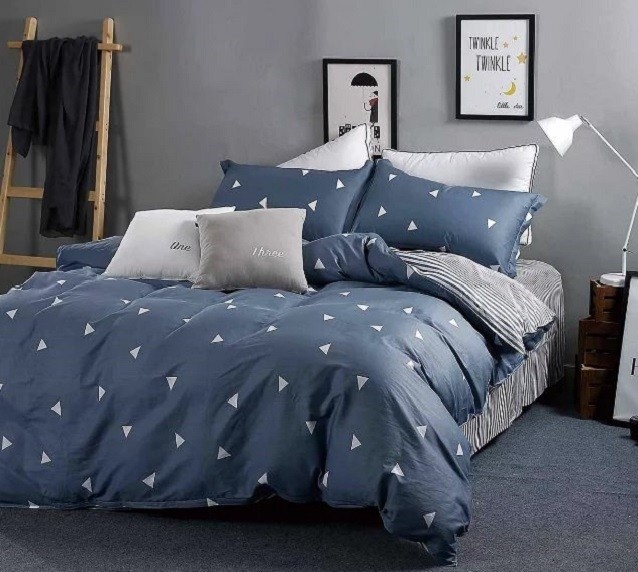 Komplet Pościeli Satyna Bawełniana 160x200