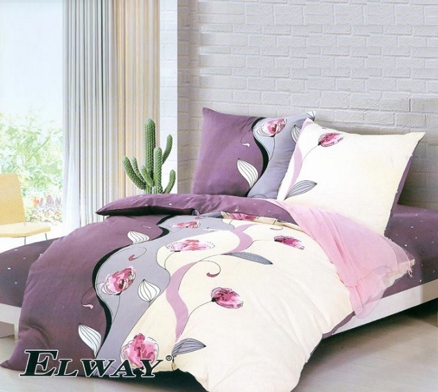 Komplet Pościeli Satyna Bawełniana 160x200