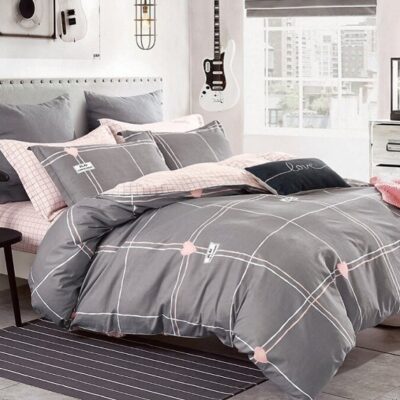 Komplet Pościeli Satyna Bawełniana