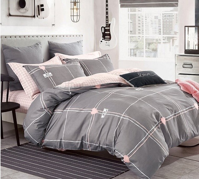 Komplet Pościeli Satyna Bawełniana