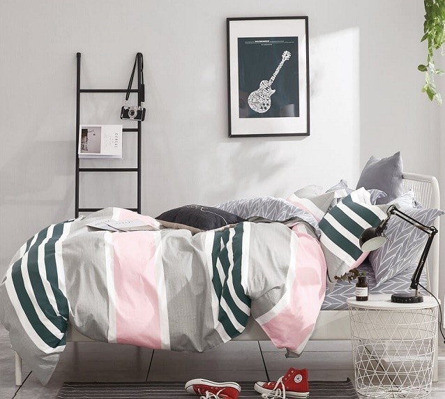 Komplet Pościeli Satyna Bawełniana