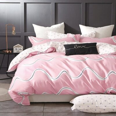 Komplet Pościeli Satyna Bawełniana