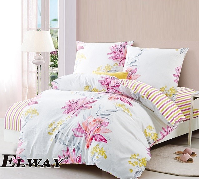 Komplet Pościeli Satyna Bawełniana 160x200