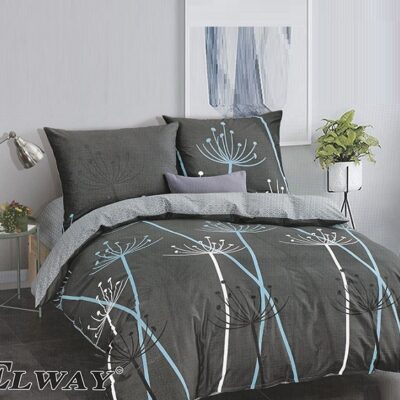 Komplet Pościeli Satyna Bawełniana Dmuchawce