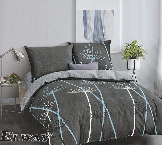 Komplet Pościeli Satyna Bawełniana Dmuchawce