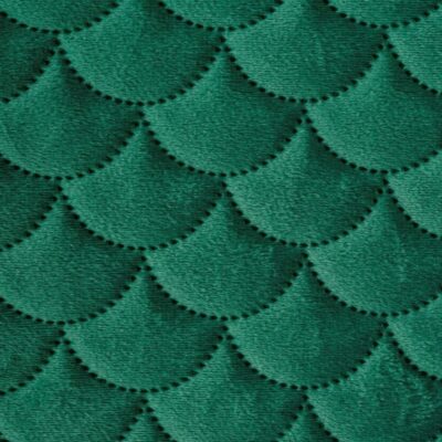 Narzuta Eurofirany Welurowa Ariel Zielona