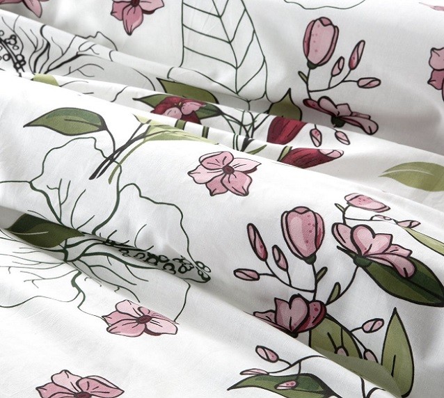 Komplet Pościeli Satyna Bawełniana Eurofirany