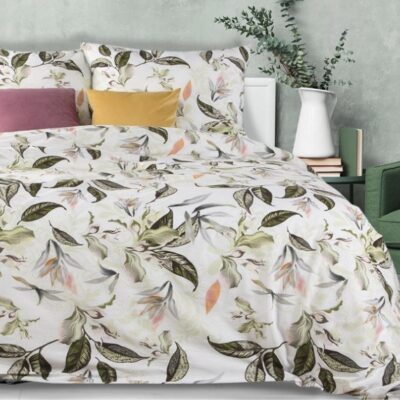 Komplet Pościeli Satyna Bawełniana Eurofirany