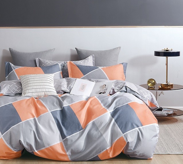 Komplet Pościeli Satyna Bawełniana Figury