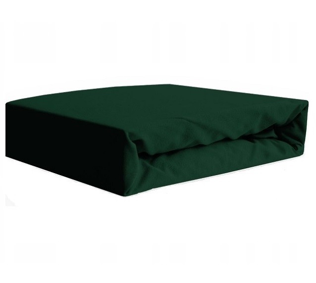 Prześcieradło jersey z gumką butelkowe