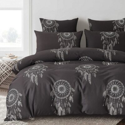 Komplet Pościeli Satyna Bawełniana Łapacz