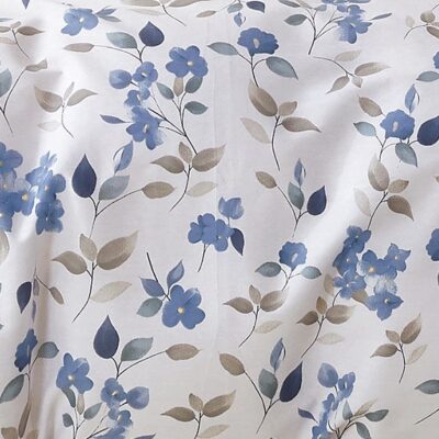 Komplet Pościeli Satyna Bawełniana Kwiatki