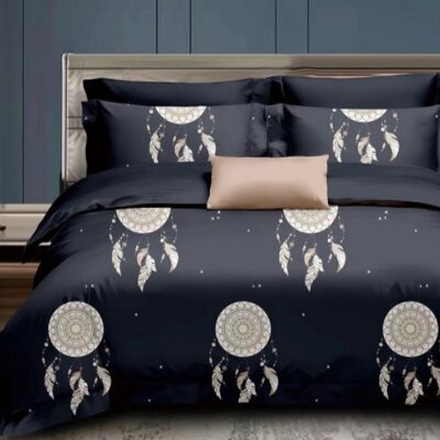 Komplet Pościeli Satyna Bawełniana Łapacz