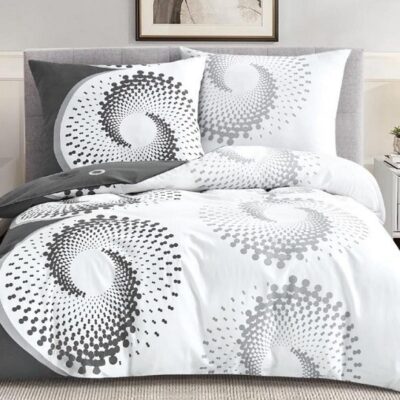 Komplet Pościeli Satyna Bawełniana Cyklon