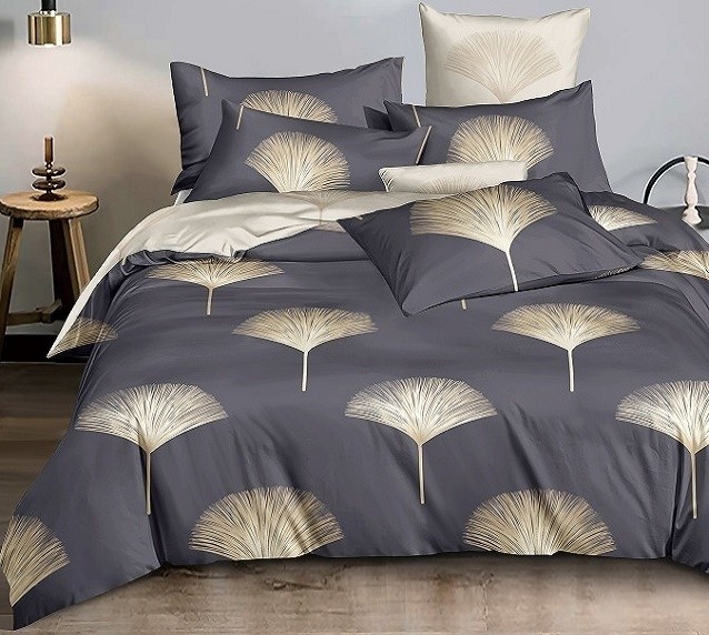 Komplet Pościeli Satyna Bawełniana Biloba