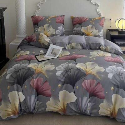 Komplet Pościeli Satyna Bawełniana Biloba